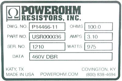 Yaskawa USR000036 label image