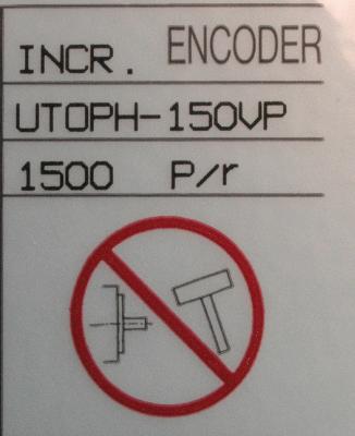 Yaskawa UTOPH-150VP label image