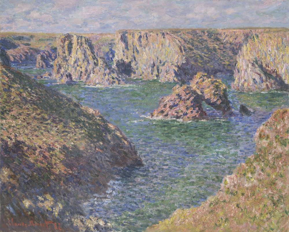 Port-Domois, Belle-Isle Painting by Monet Classical Art Poster Print, Imagekind - Picture 7 of 15