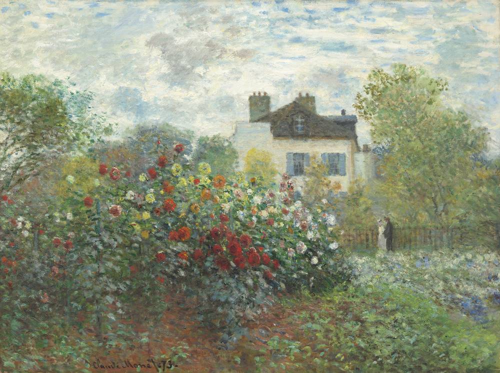 The Artist's Garden in Argenteuil Painting by Monet Poster Print, Imagekind - Picture 7 of 20