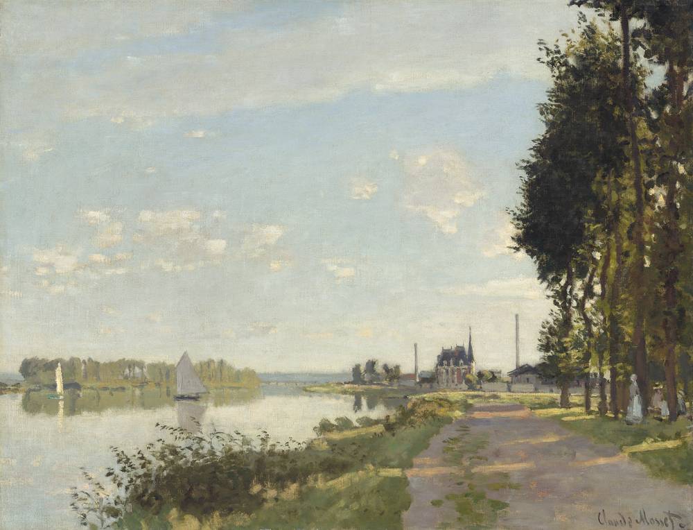 Argenteuil Painting by Monet Classical Art Poster Print, Imagekind - Picture 7 of 20