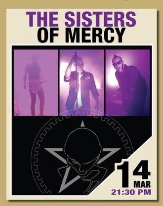 the sisters of mercy en méxico 2012, plaza condesa