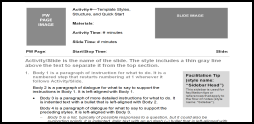 Leader Notes Sample