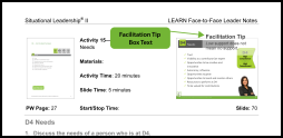 Corrupted Facilitation Tips Box Example