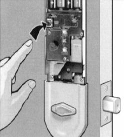 kwikset lock powerbolt code 1000 program troubleshoot access plate cover battery reset button