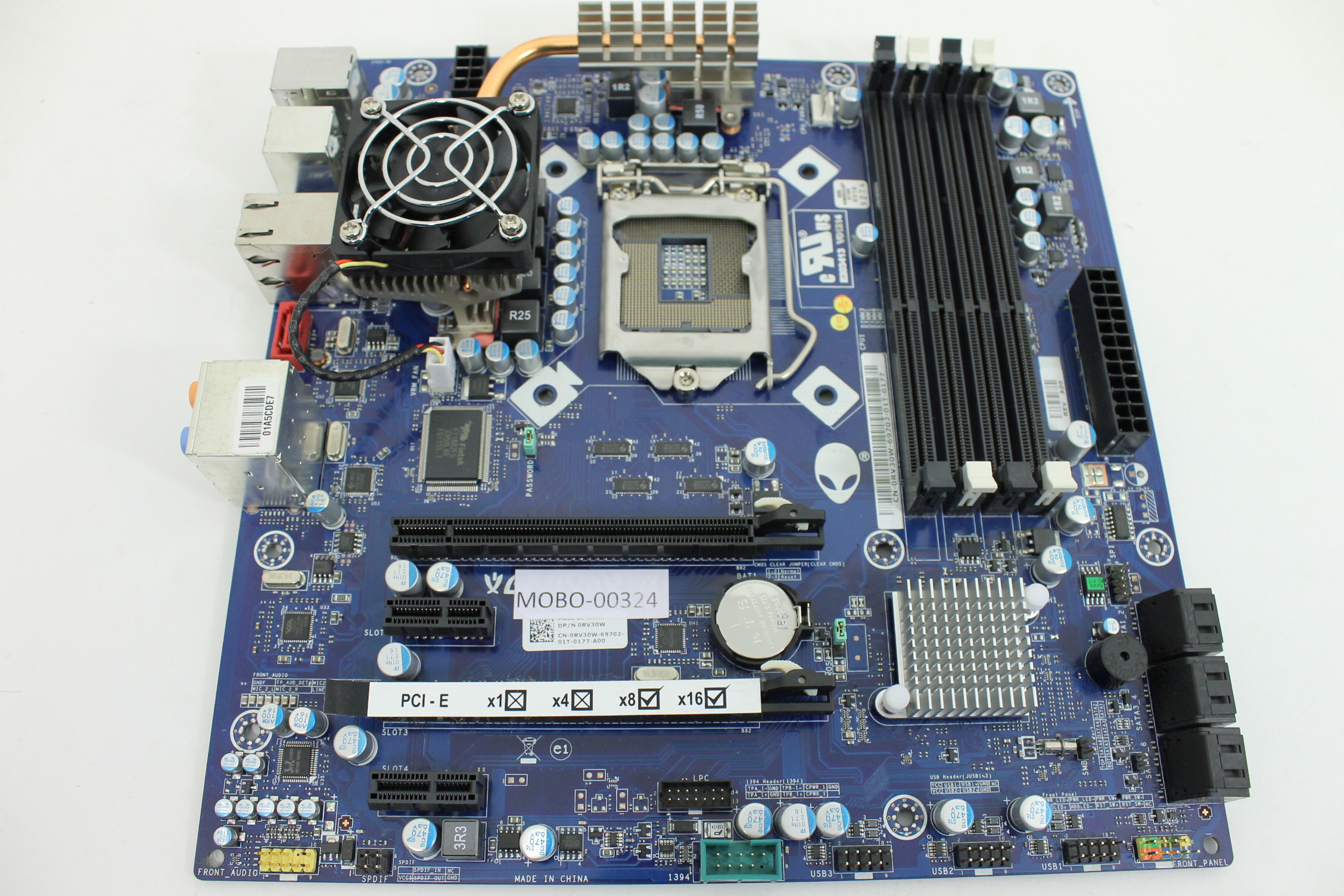 Alienware Aurora R12 Motherboard Layout