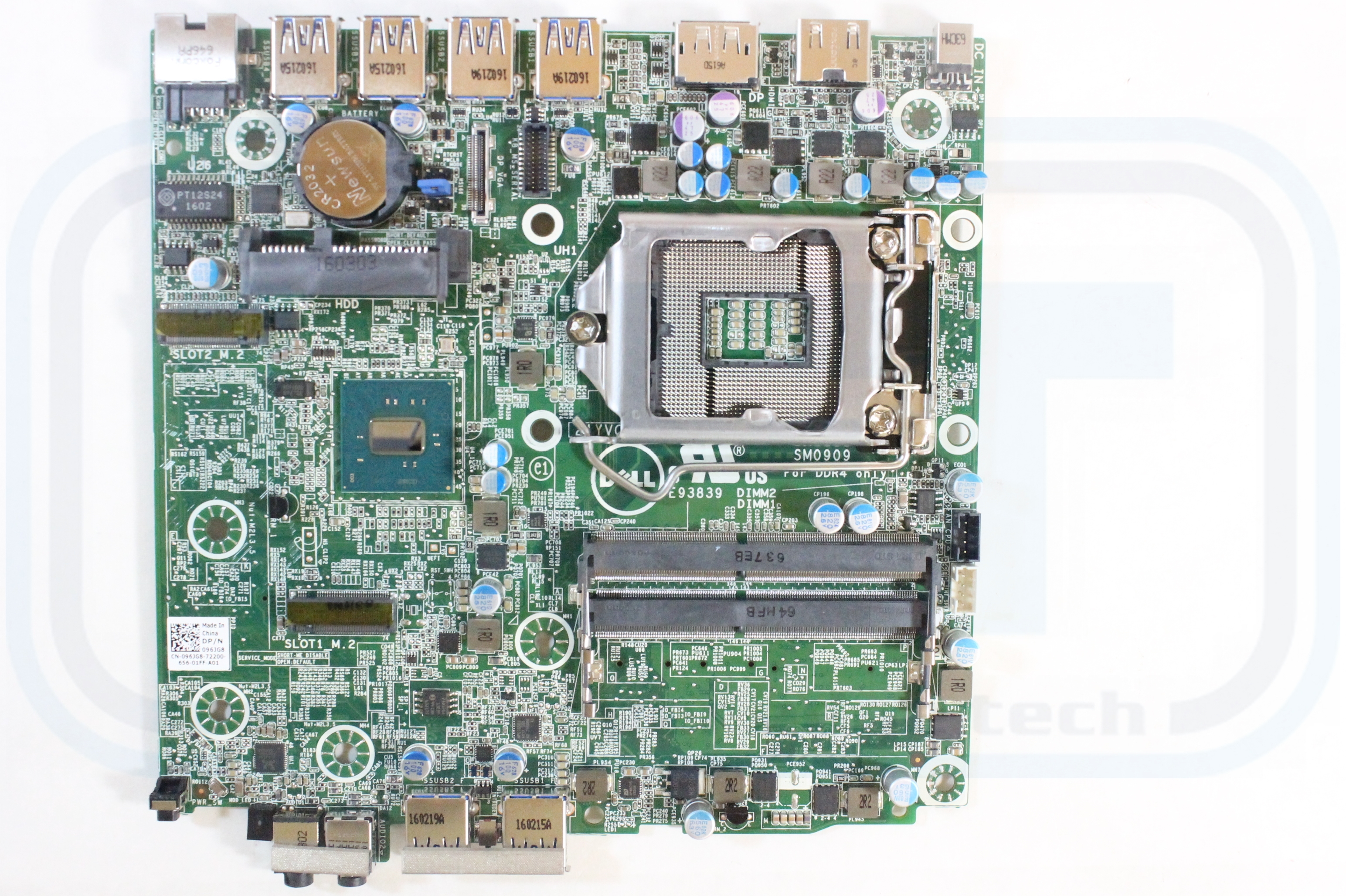 Dell Optiplex 7040 Motherboard Layout