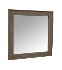 SOLID WOOD SQUARE MIRROR & FRAME