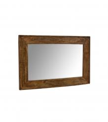 SOLID WOOD RECTANGULAR FRAME & MIRROR