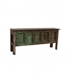 RECLAIMED & REPURPOSED WOOD CONSOLE / SOFA TABLE 