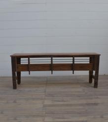 PRIMITIVE RECLAIMED & REPURPOSED CONSOLE / SOFA TABLE