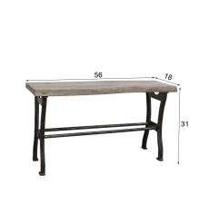 LIVE EDGE SOLID ACACIA CONSOLE / SOFA TABLE