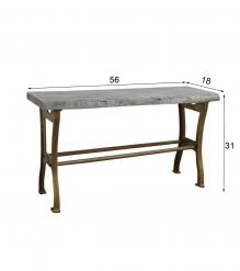 LIVE EDGE SOLID ACACIA CONSOLE / SOFA TABLE