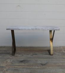 LIVE EDGE SOLID ACACIA CONSOLE / SOFA TABLE