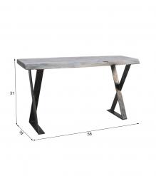 LIVE EDGE SOLID ACACIA CONSOLE / SOFA TABLE