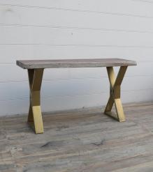 LIVE EDGE SOLID ACACIA CONSOLE / SOFA TABLE
