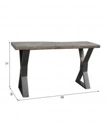 LIVE EDGE SOLID ACACIA CONSOLE / SOFA TABLE