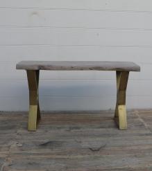 LIVE EDGE SOLID ACACIA CONSOLE / SOFA TABLE