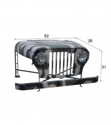METAL JEEP INSPIRED DESK