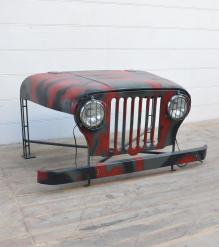 METAL JEEP INSPIRED DESK 