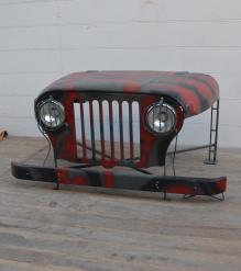 METAL JEEP INSPIRED DESK 