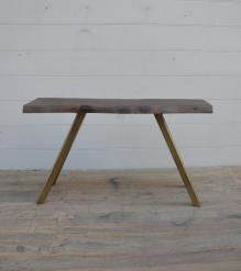 LIVE EDGE SOLID ACACIA CONSOLE / SOFA TABLE