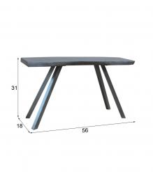 LIVE EDGE SOLID ACACIA CONSOLE / SOFA TABLE