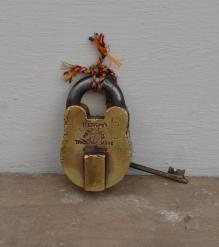 OLD BRASS LOCK
