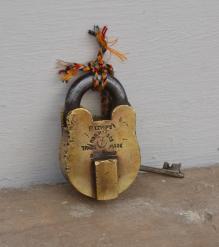 OLD BRASS LOCK
