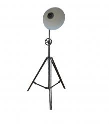 METAL TRIPOD ADJUSTABLE HEIGHT FLOOR LAMP