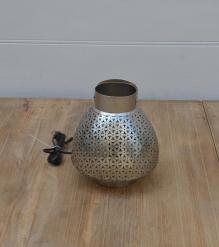 MOROCCAN STYLE METAL LATTICE TABLE LAMP