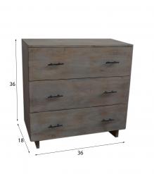 SOLID WOOD CHEST BUREAU DRESSSER