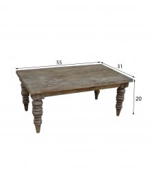 SOLID WOOD COFFEE TABLE
