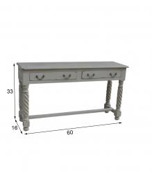 SOLID WOOD CONSOLE TABLE