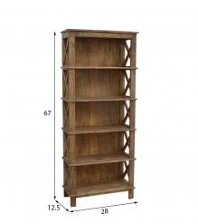 SOLID WOOD BOOKCASE