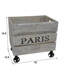 Wooden basket