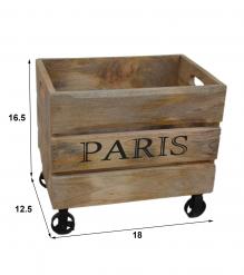 Wooden basket