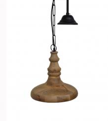 Wooden Hanging Pendant Light
