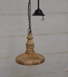 Wooden Hanging Pendant Light