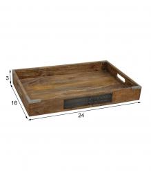 WOODEN TRAY