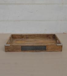 WOODEN TRAY