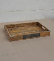 WOODEN TRAY