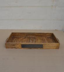 WOODEN TRAY