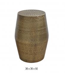 METAL END TABLE / STOOL