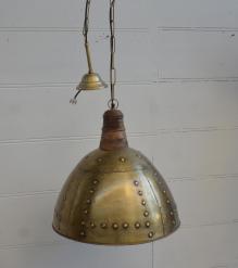 METAL PENDANT CEILING FIXTURE