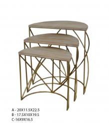 Nesting Side Tables Set Of 3