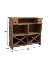 SOLID WOOD COUNTER BAR