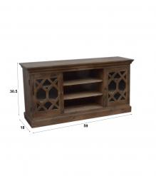 WOODEN TV CABINET