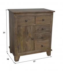 SOLID WOOD SIDEBOARD / END TABLE / NIGHTSTAND