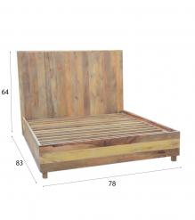 SOLID WOOD King Bed